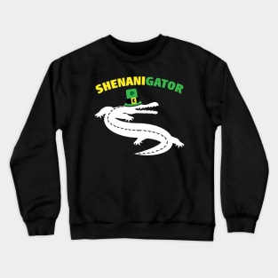 Shenanigator St Patricks Day Doodle Crewneck Sweatshirt